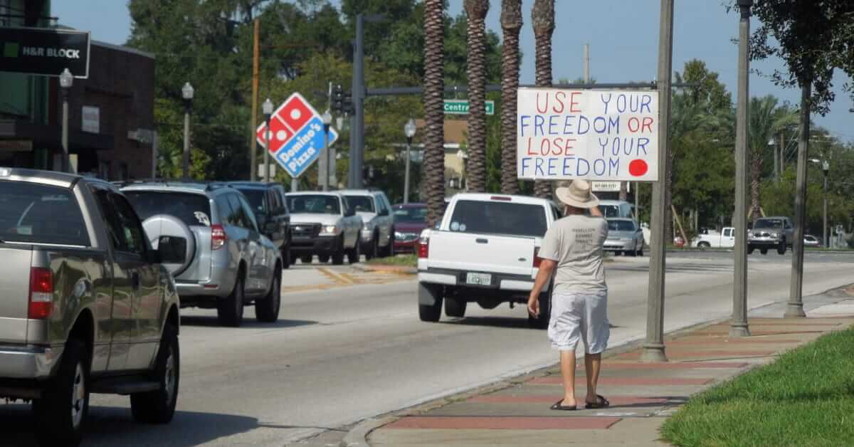 Apopka Red Light Camera Protest - 9/14/2013